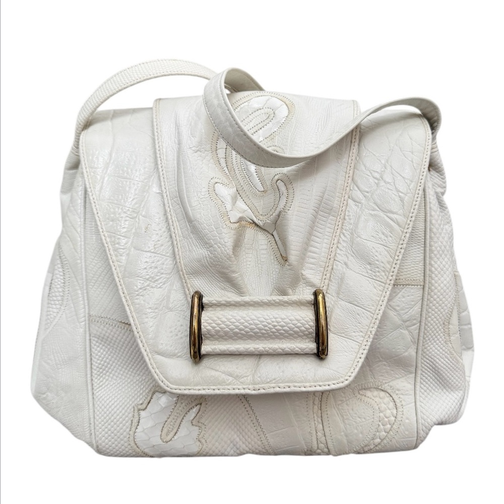 Sharif Vintage Leather Crossbody Bag